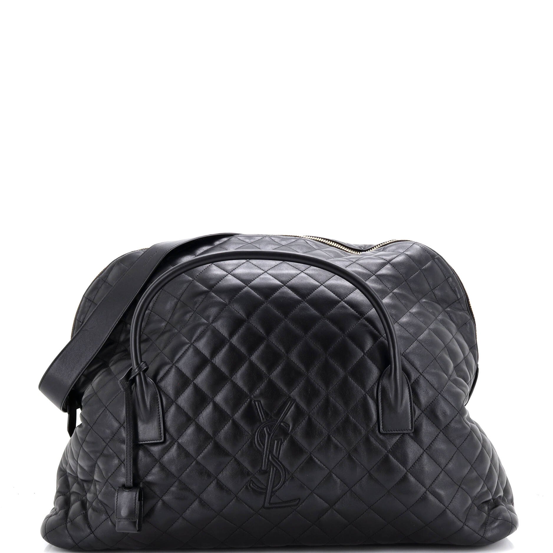 ES Giant Travel Bag Quilted Leather