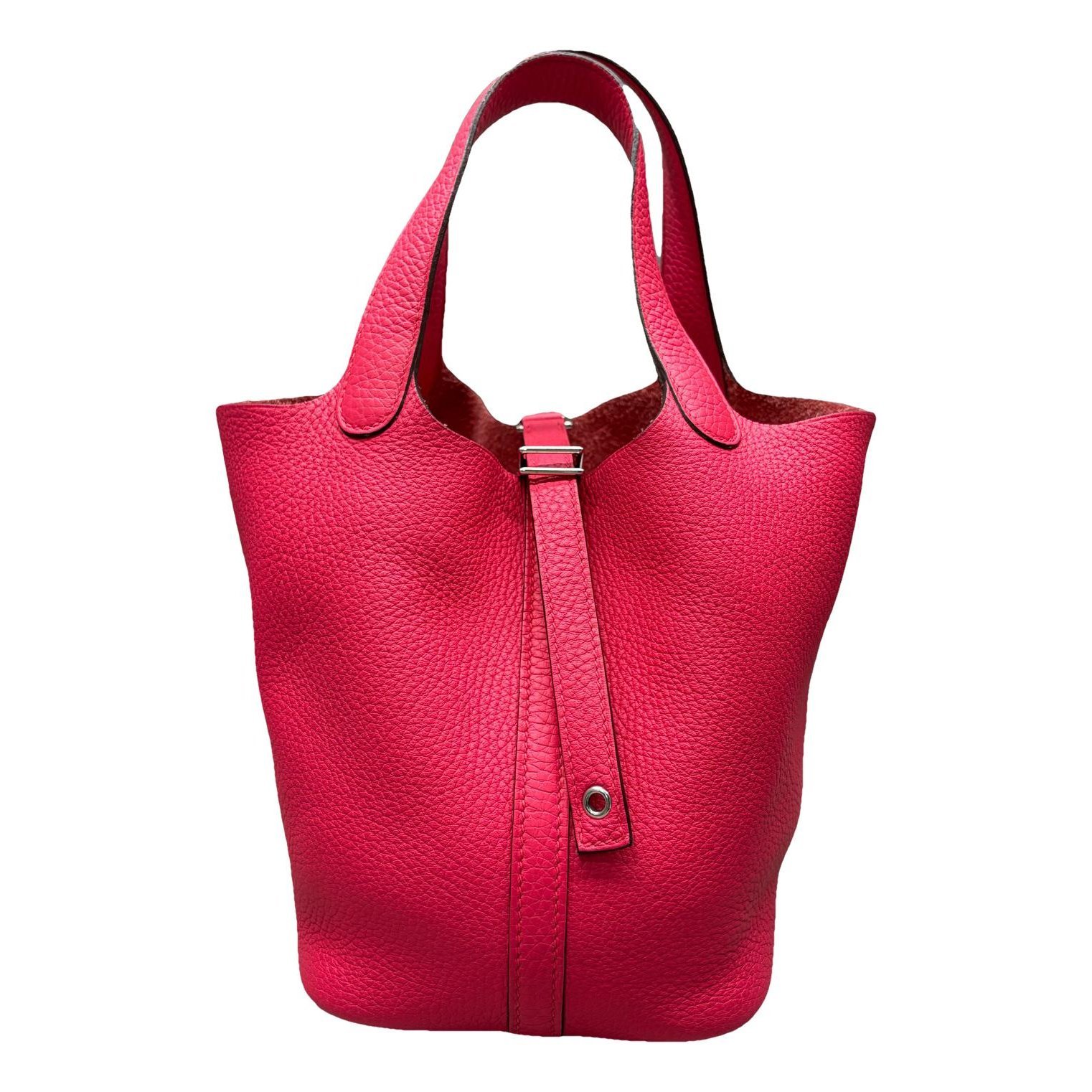 Picotin leather handbag