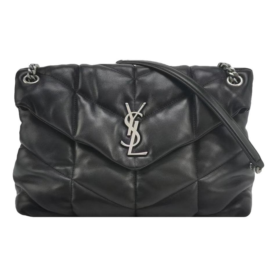 Loulou Puffer leather crossbody bag
