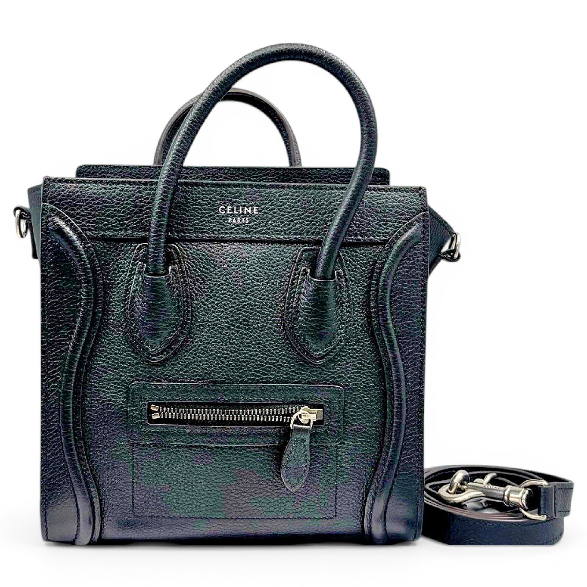 Nano Luggage leather handbag