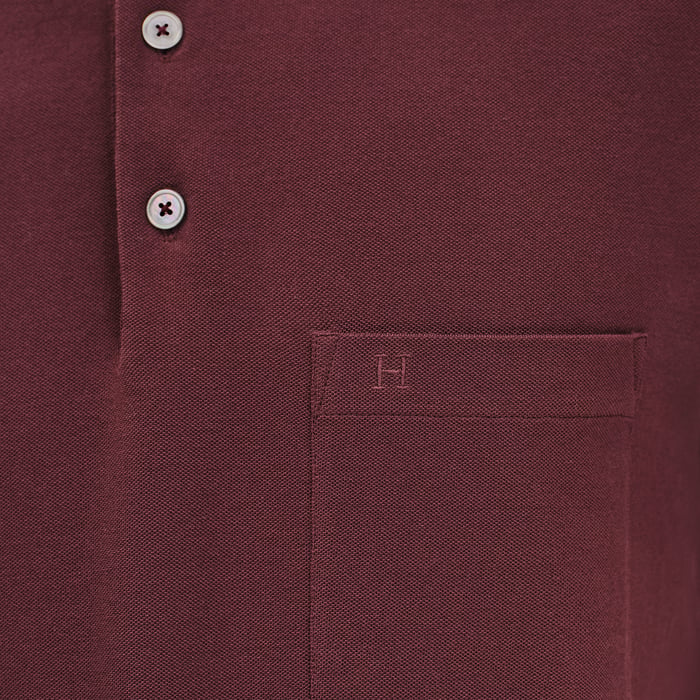 Bourgogne "Piqures Sellier" Polo Shirt