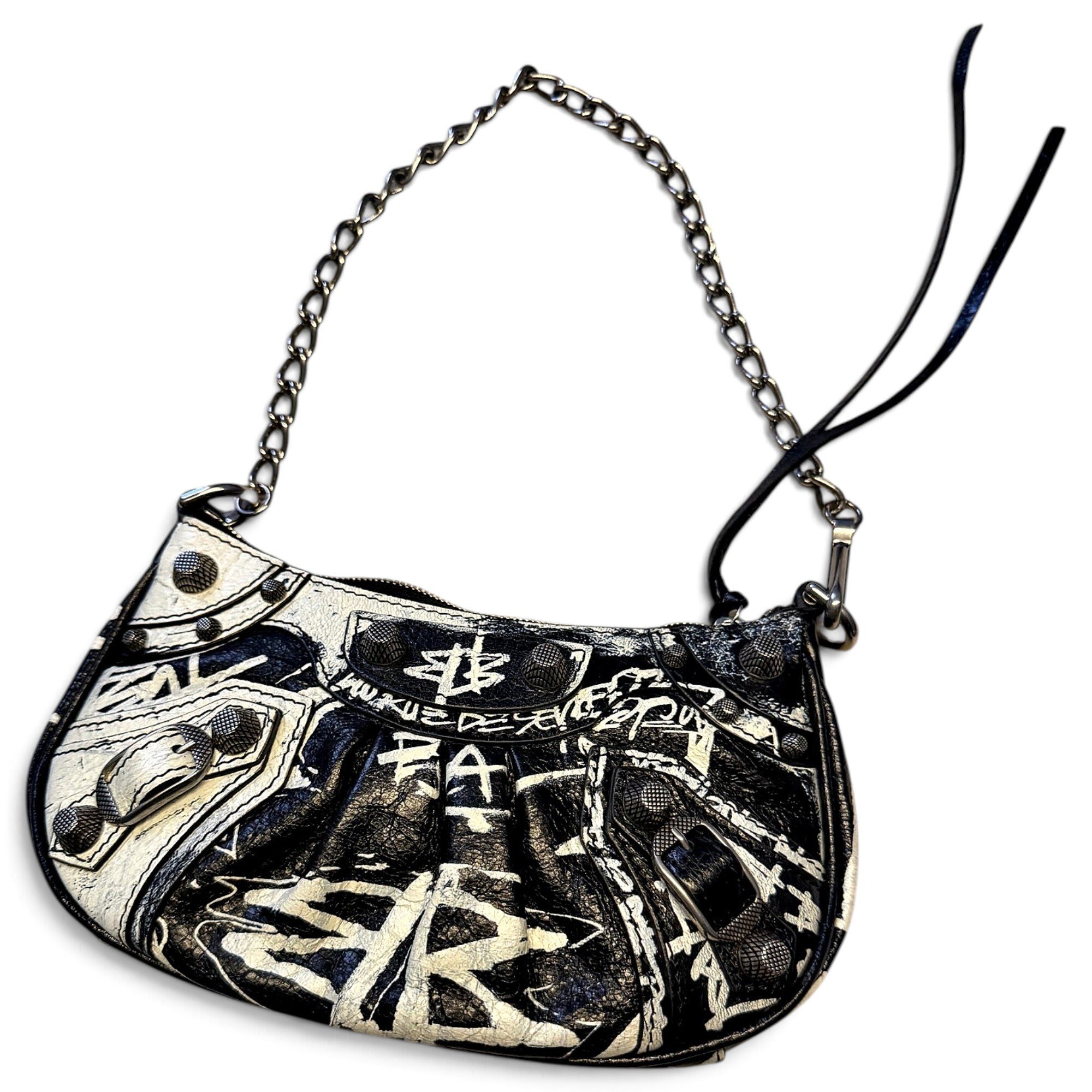 Le Cagole leather handbag