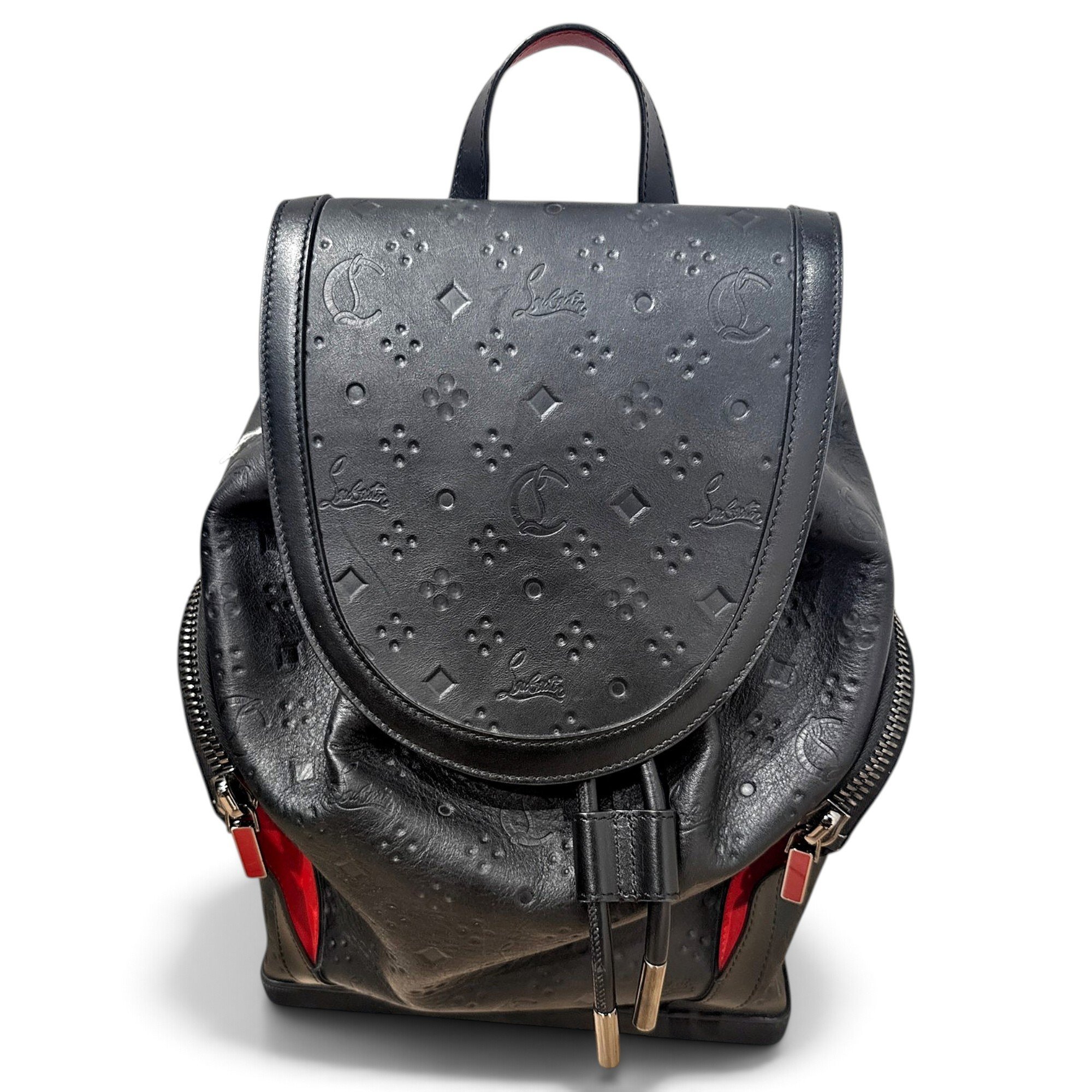 Leather backpack