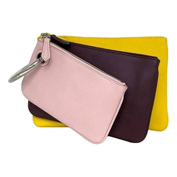 Bag leather clutch bag