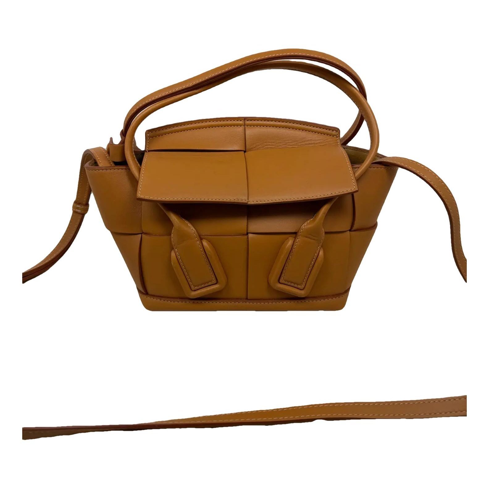 Arco leather crossbody bag