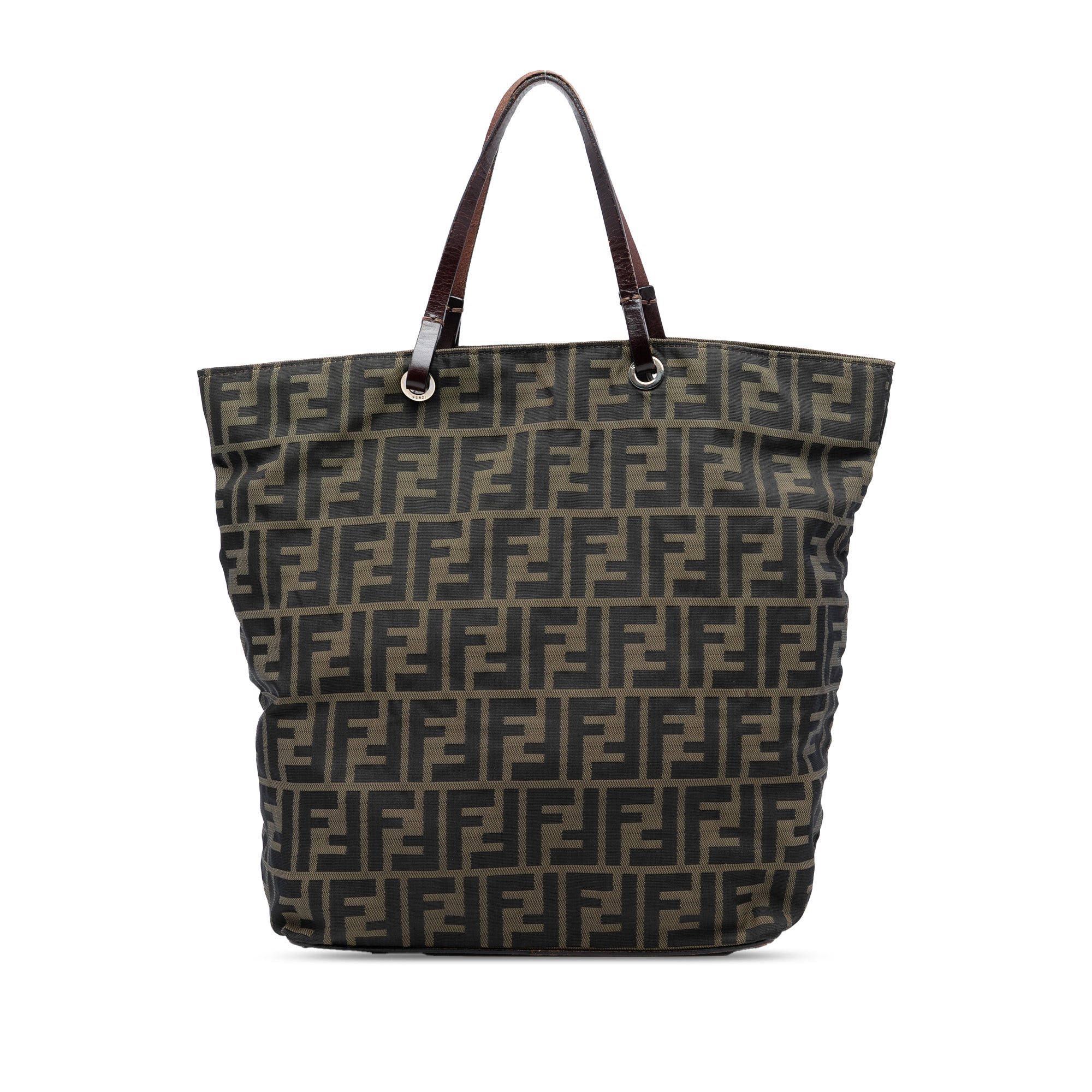 Leather tote