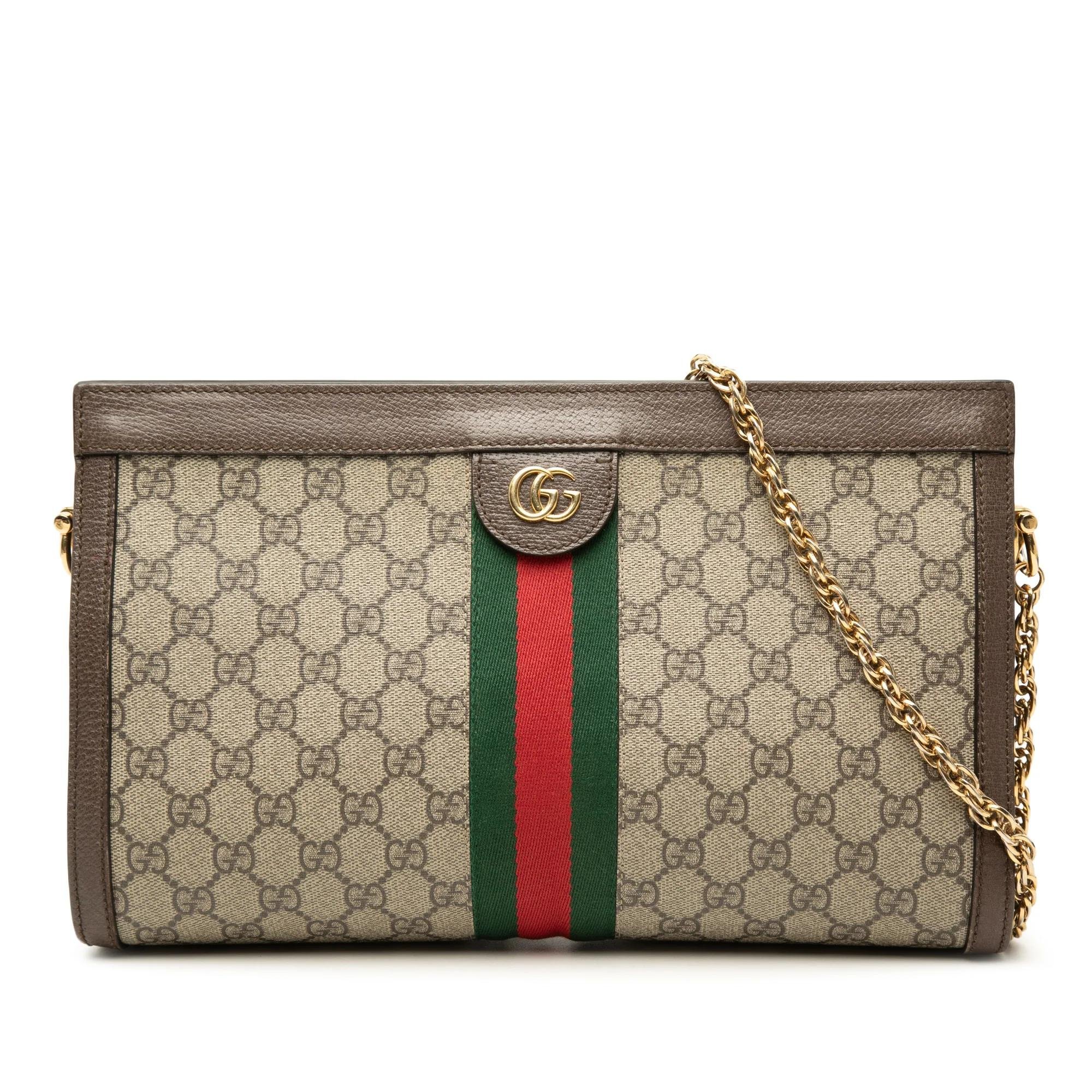 Ophidia leather handbag