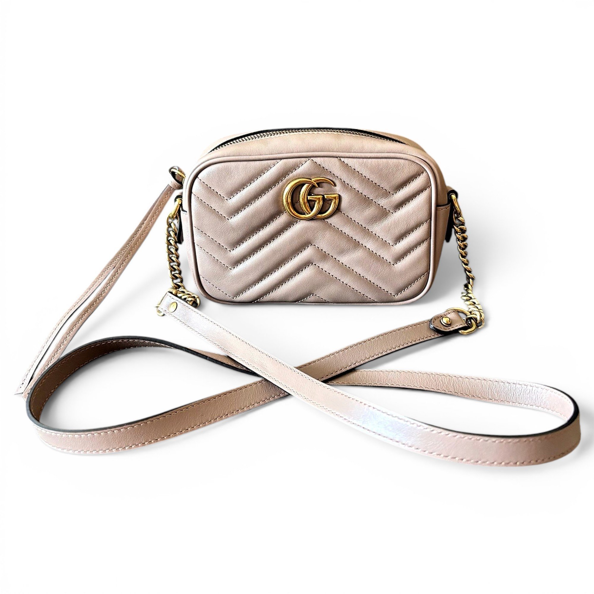 GG Marmont leather crossbody bag