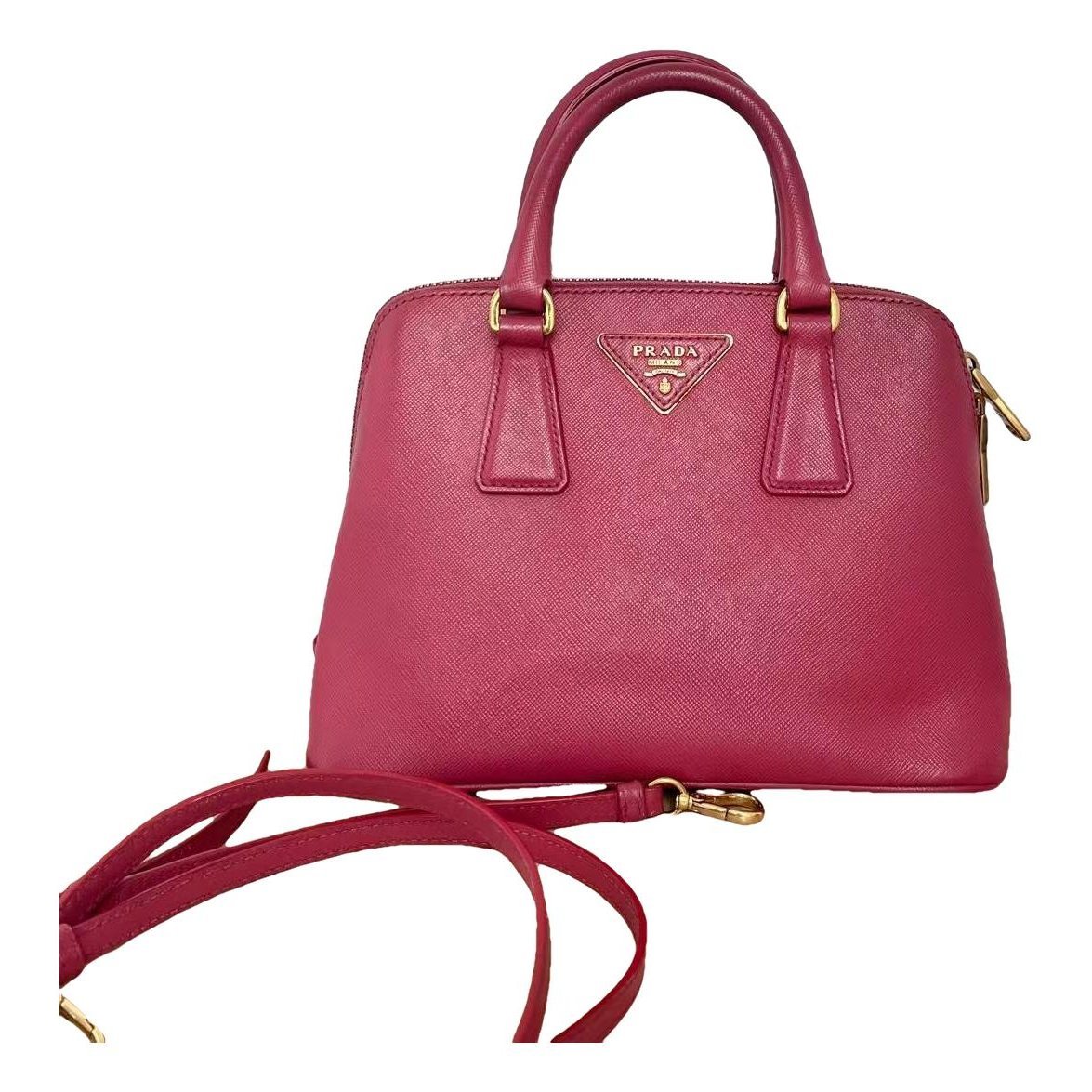 Leather handbag
