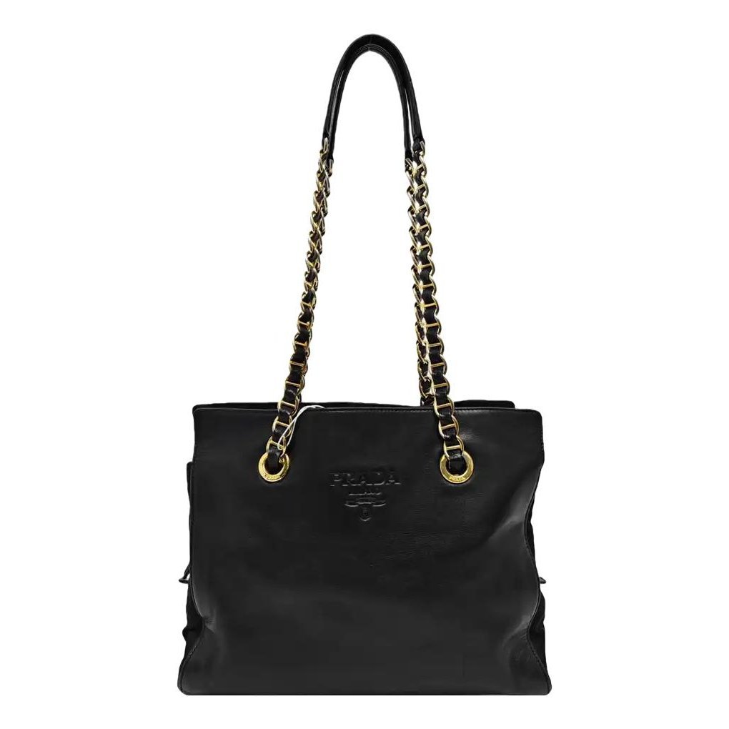 Leather handbag