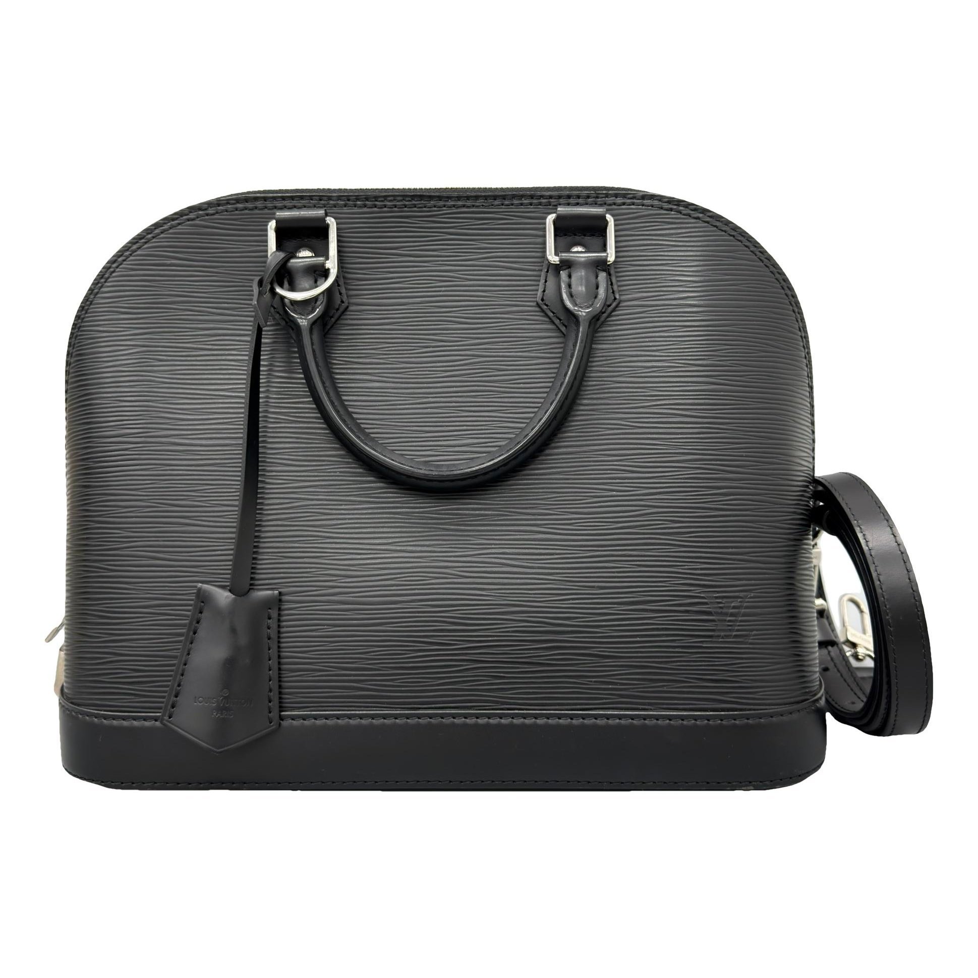 Alma leather handbag