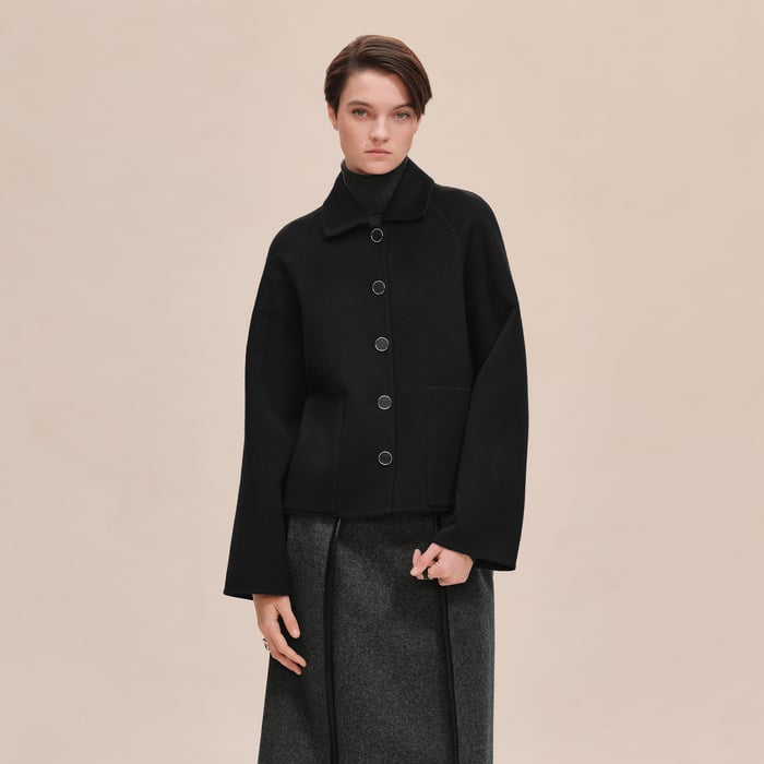 Noir Cashmere Jacket