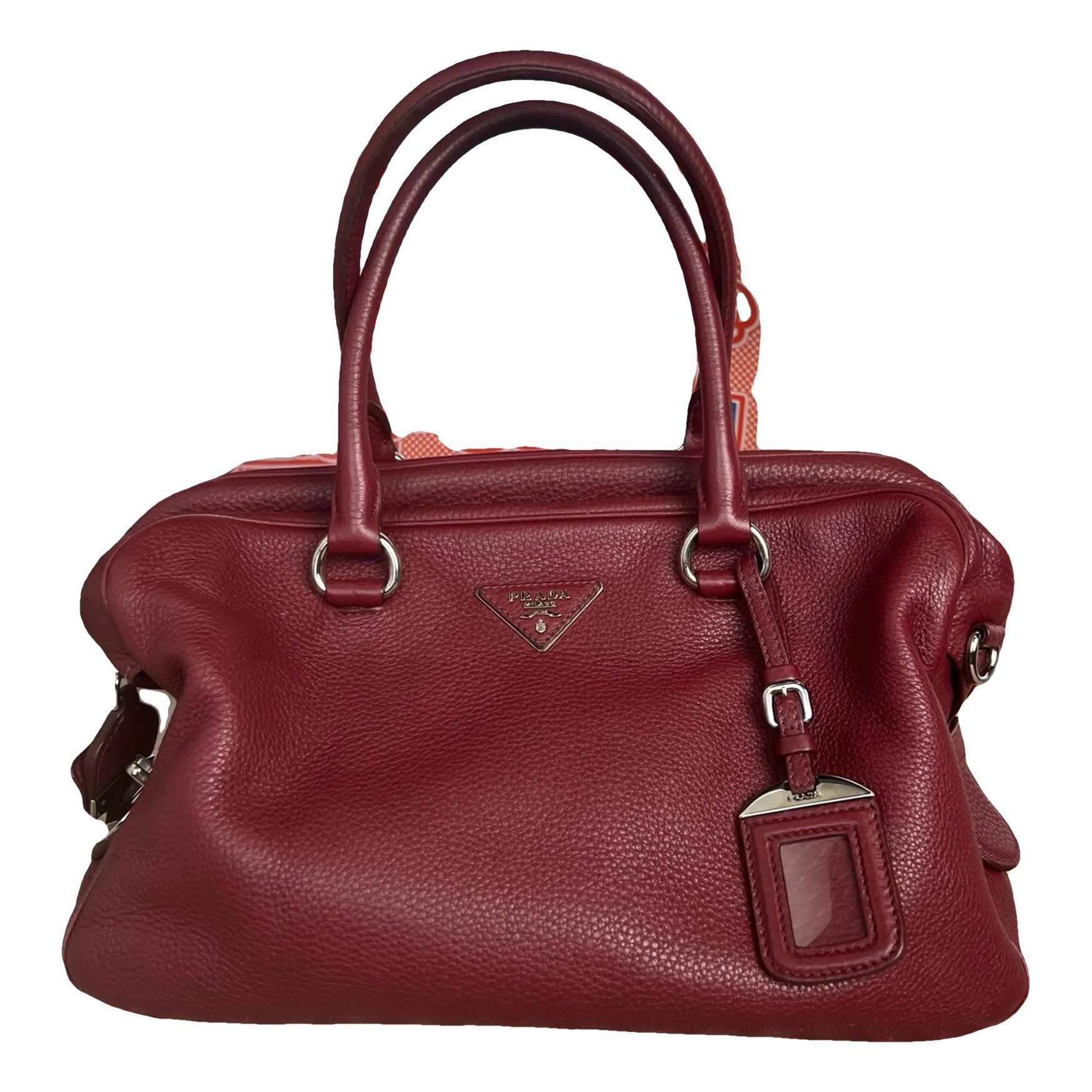 Leather handbag