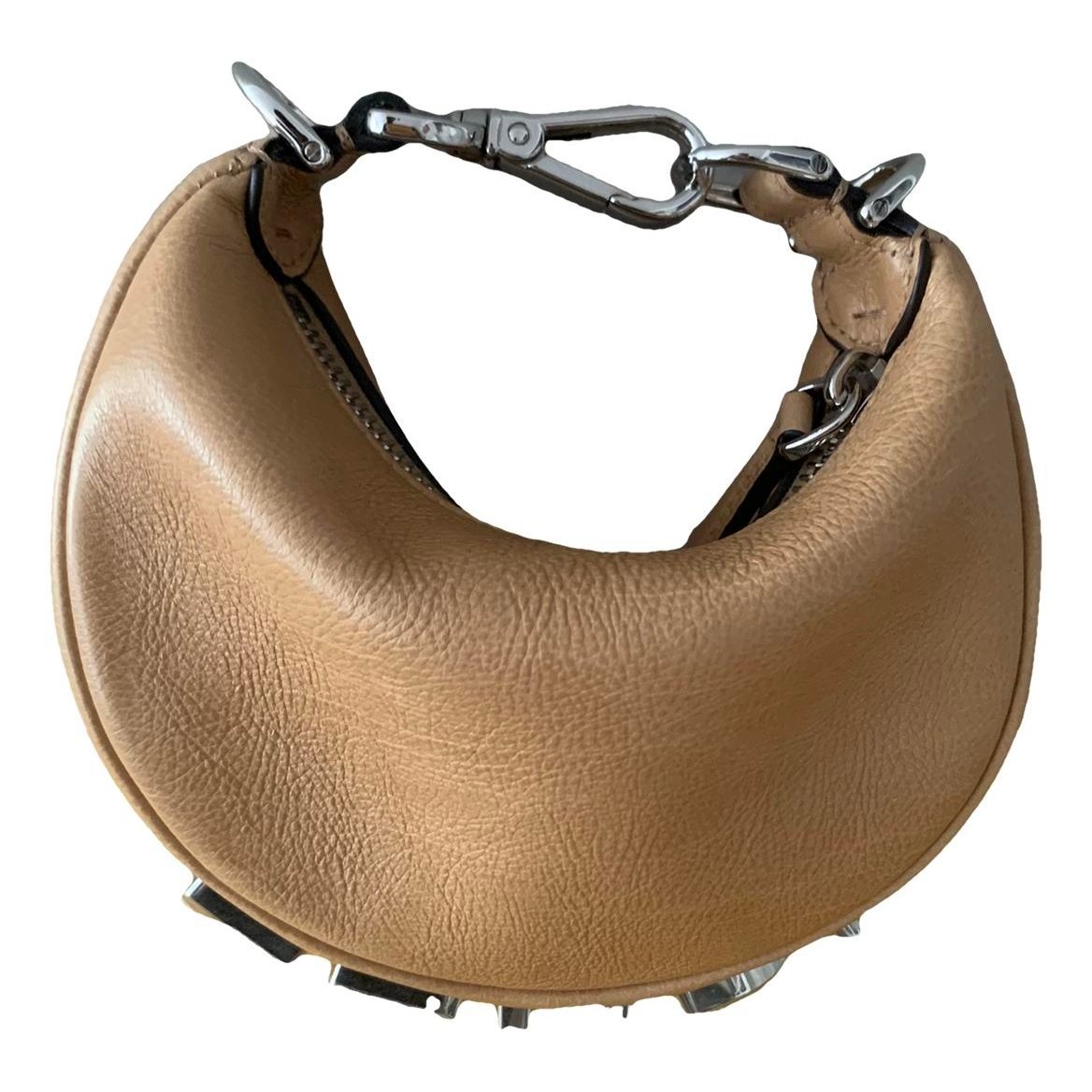 Fendigraphy leather handbag