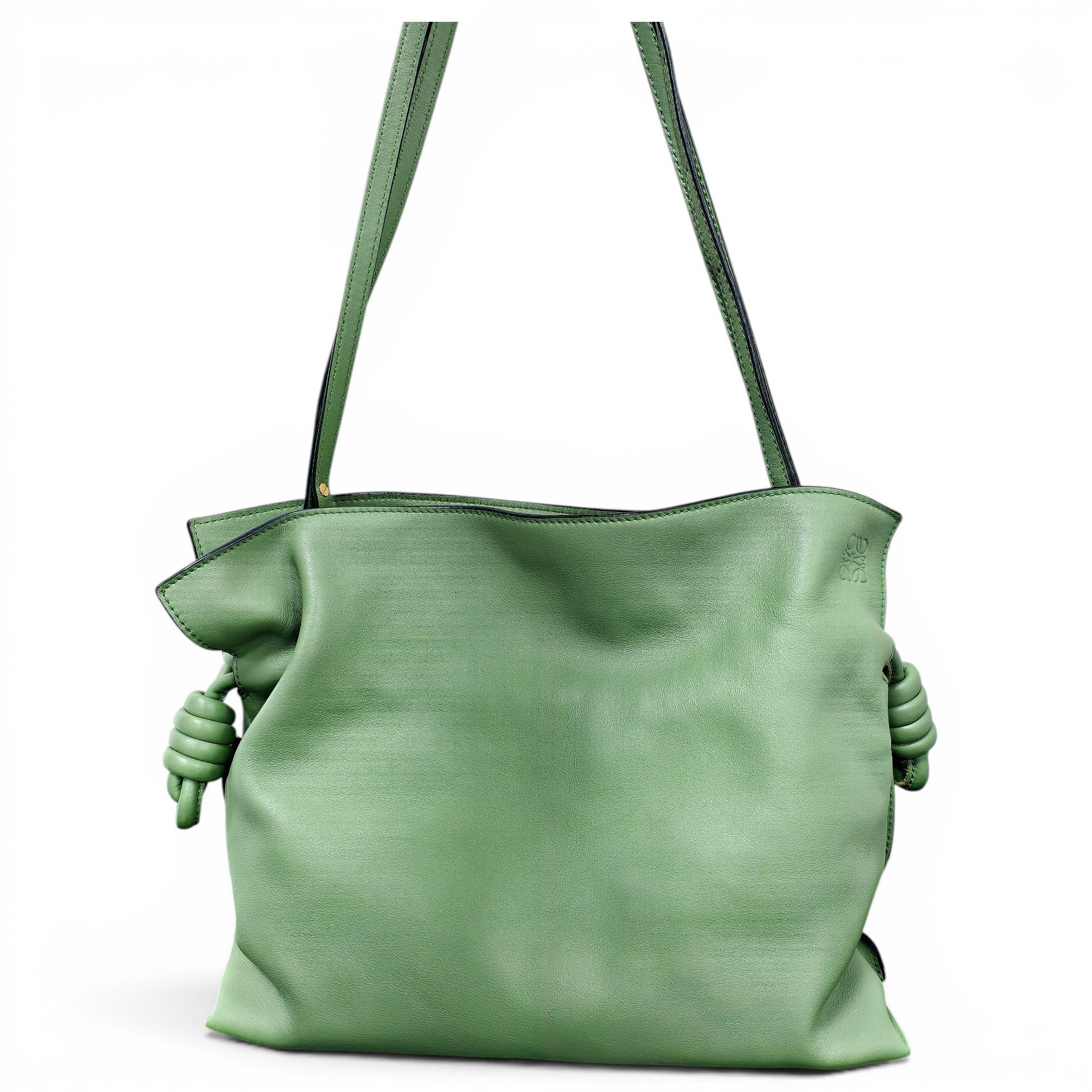 Flamenco leather handbag