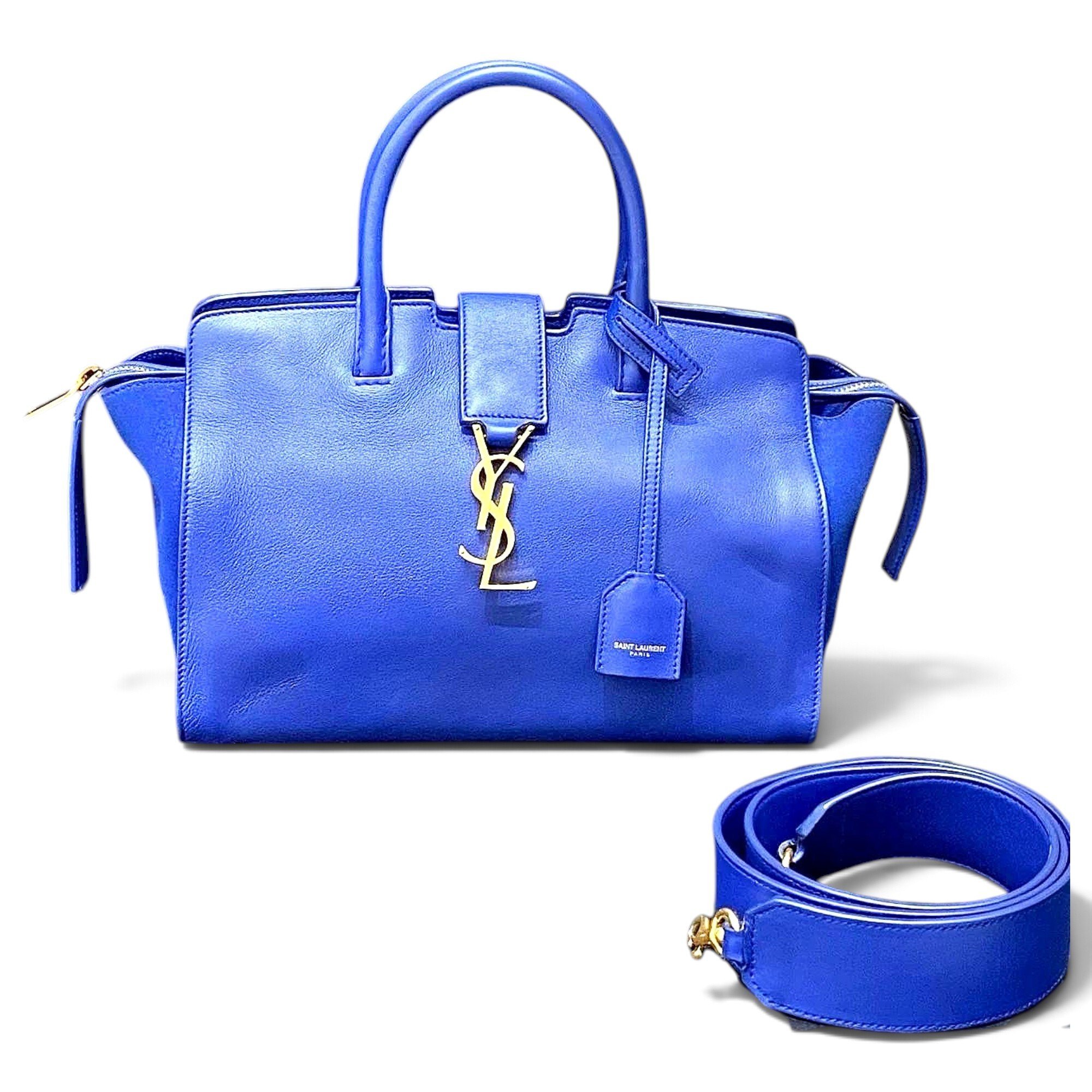 Downtown leather tote