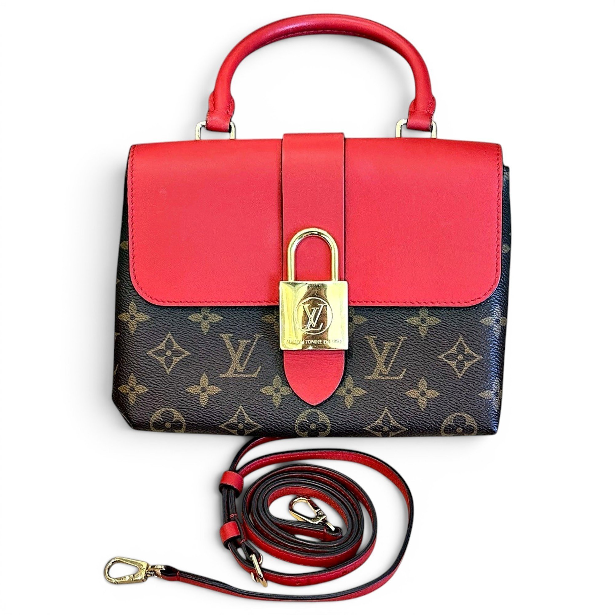 Locky BB leather handbag