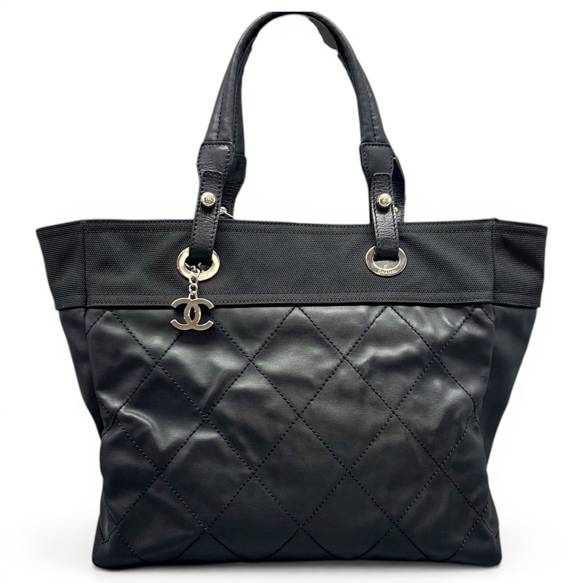 Leather tote
