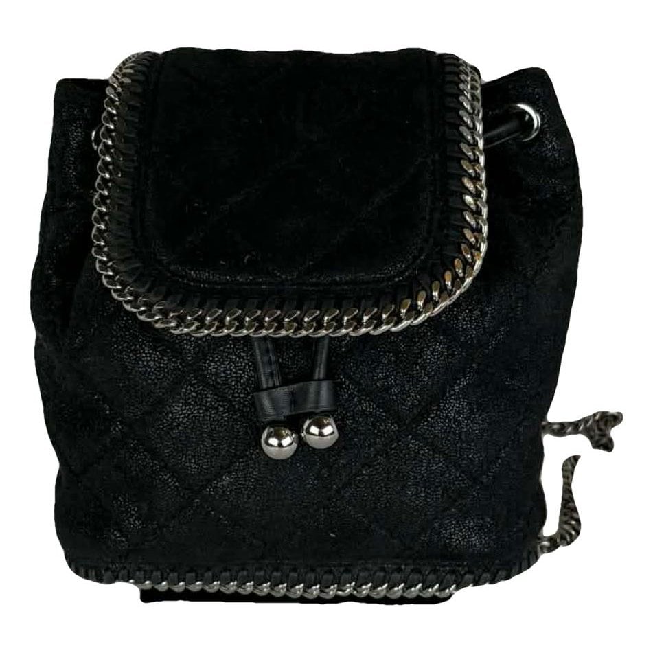 Vegan leather backpack
