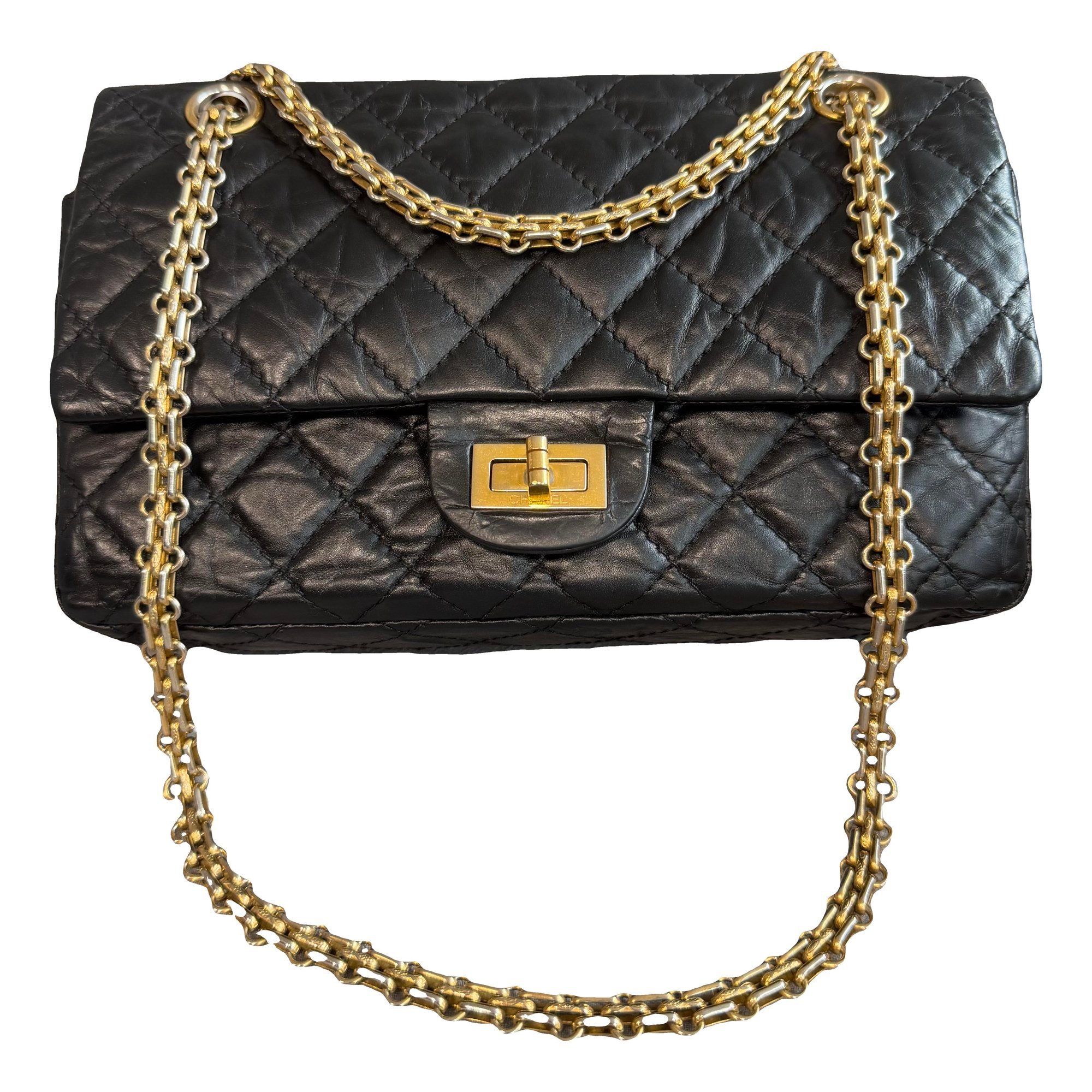 2.55 leather handbag