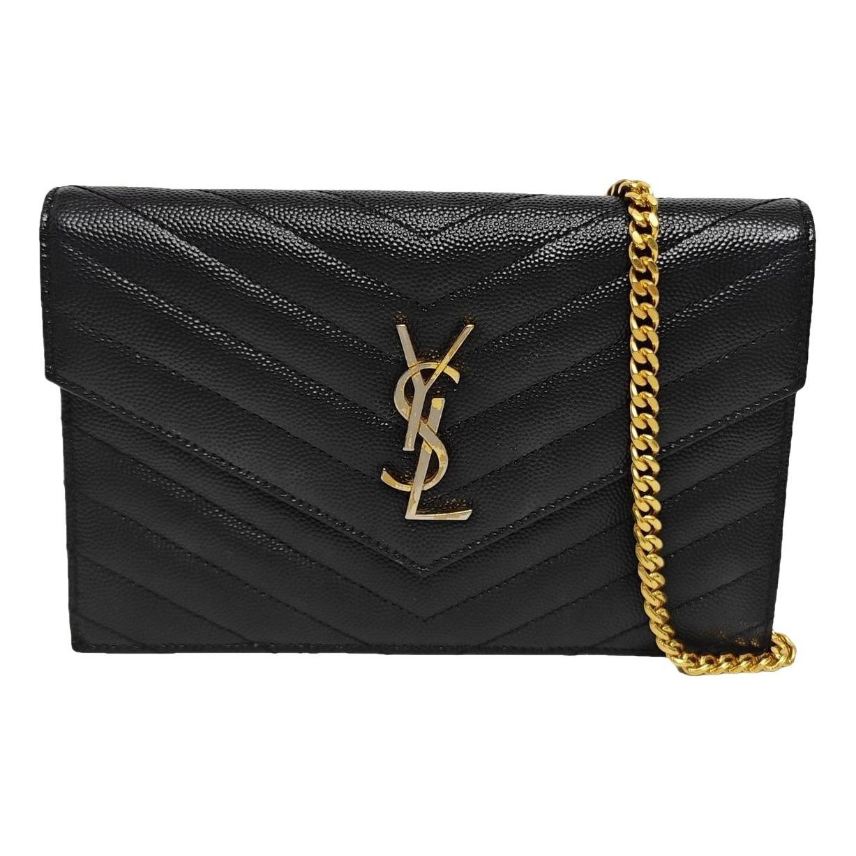 Baby monogramme leather handbag