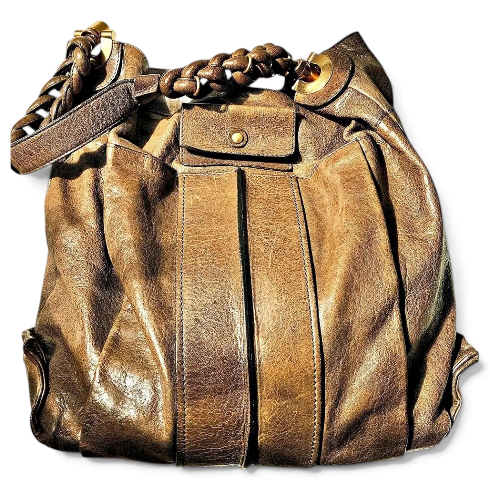 Héloise leather handbag