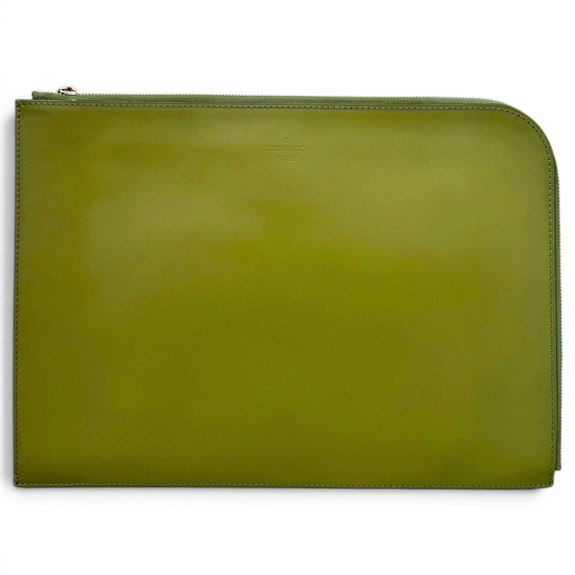 Pony-style calfskin clutch bag