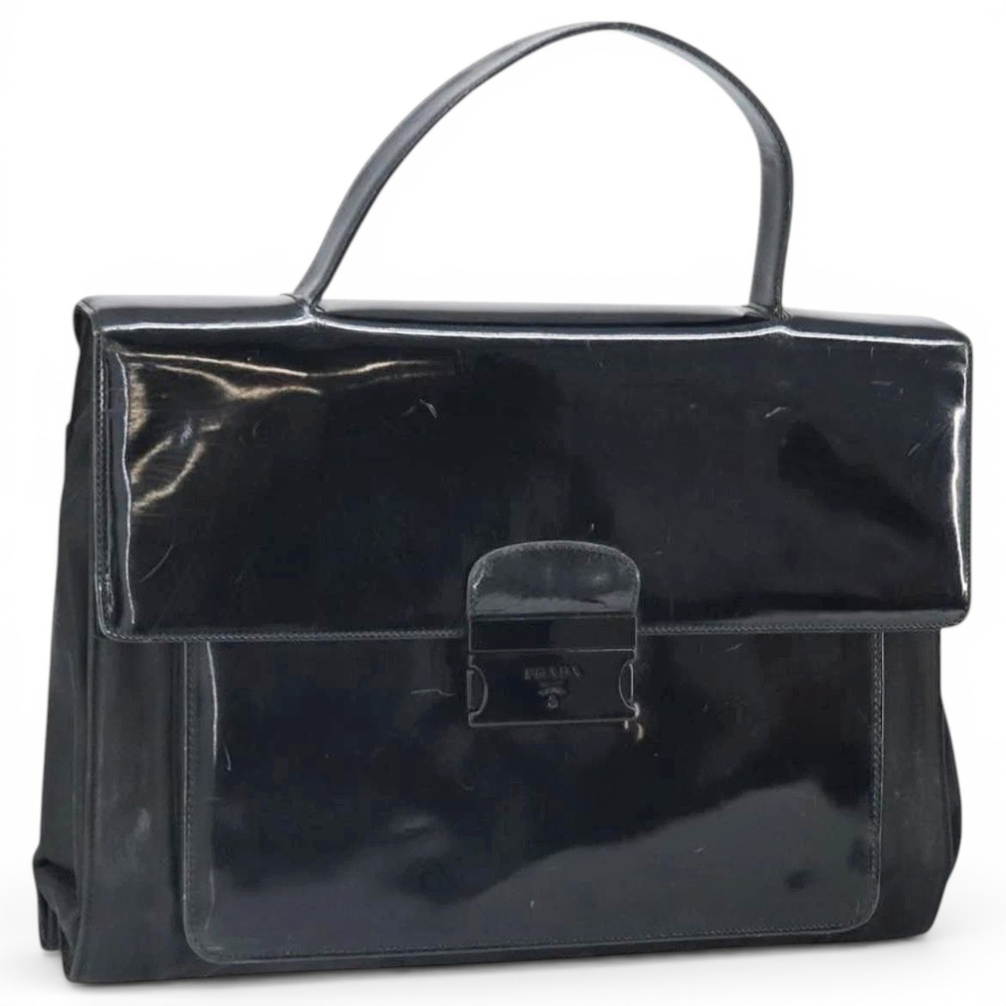 Leather handbag