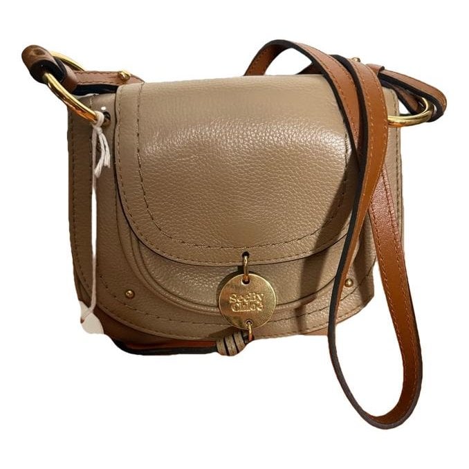 Leather crossbody bag