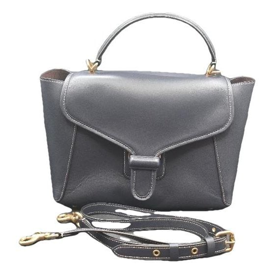Leather satchel