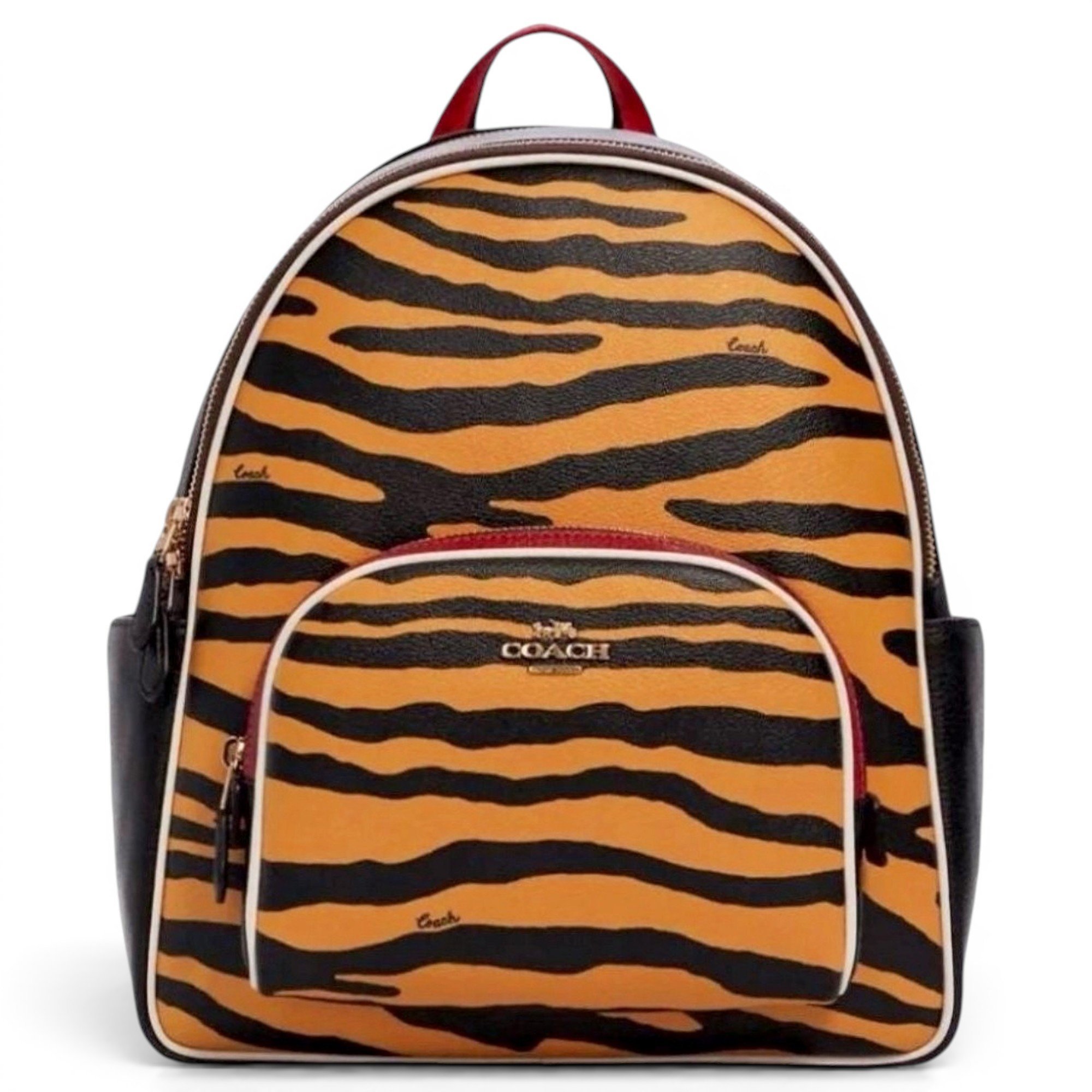 Campus leather backpack