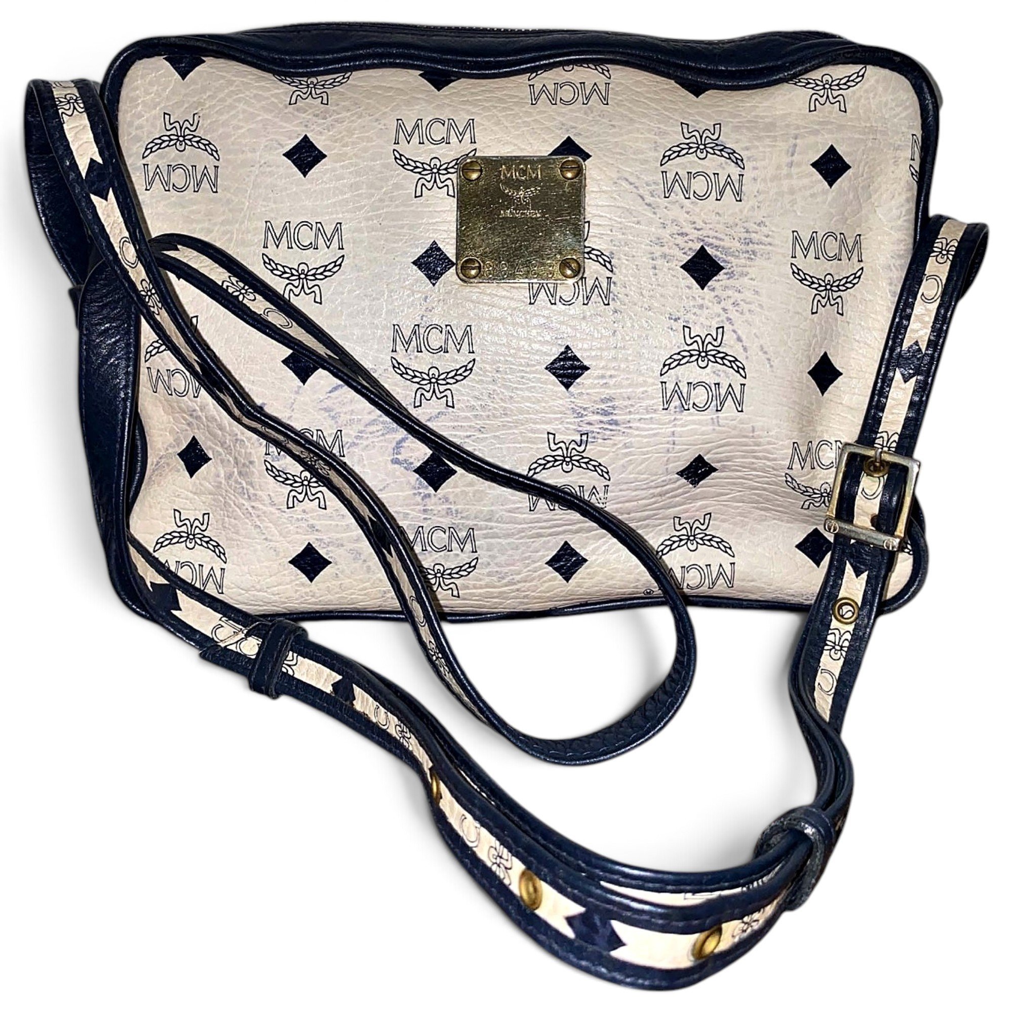 Leather crossbody bag