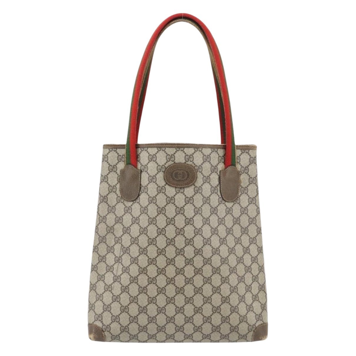 Leather tote