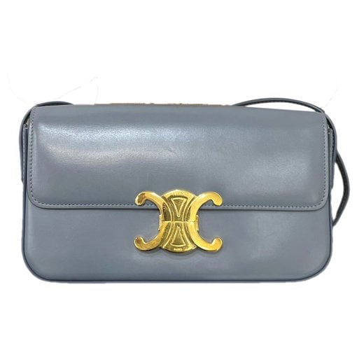 Triomphe Long leather handbag