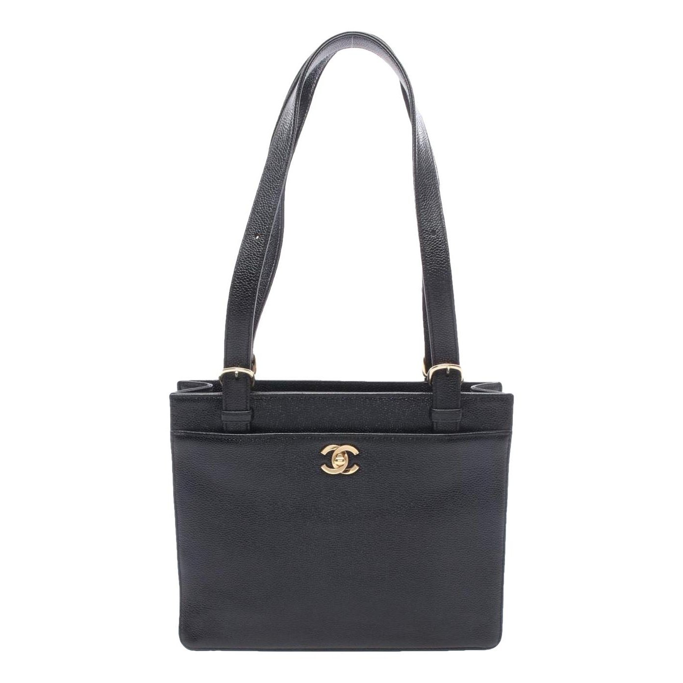 Leather tote