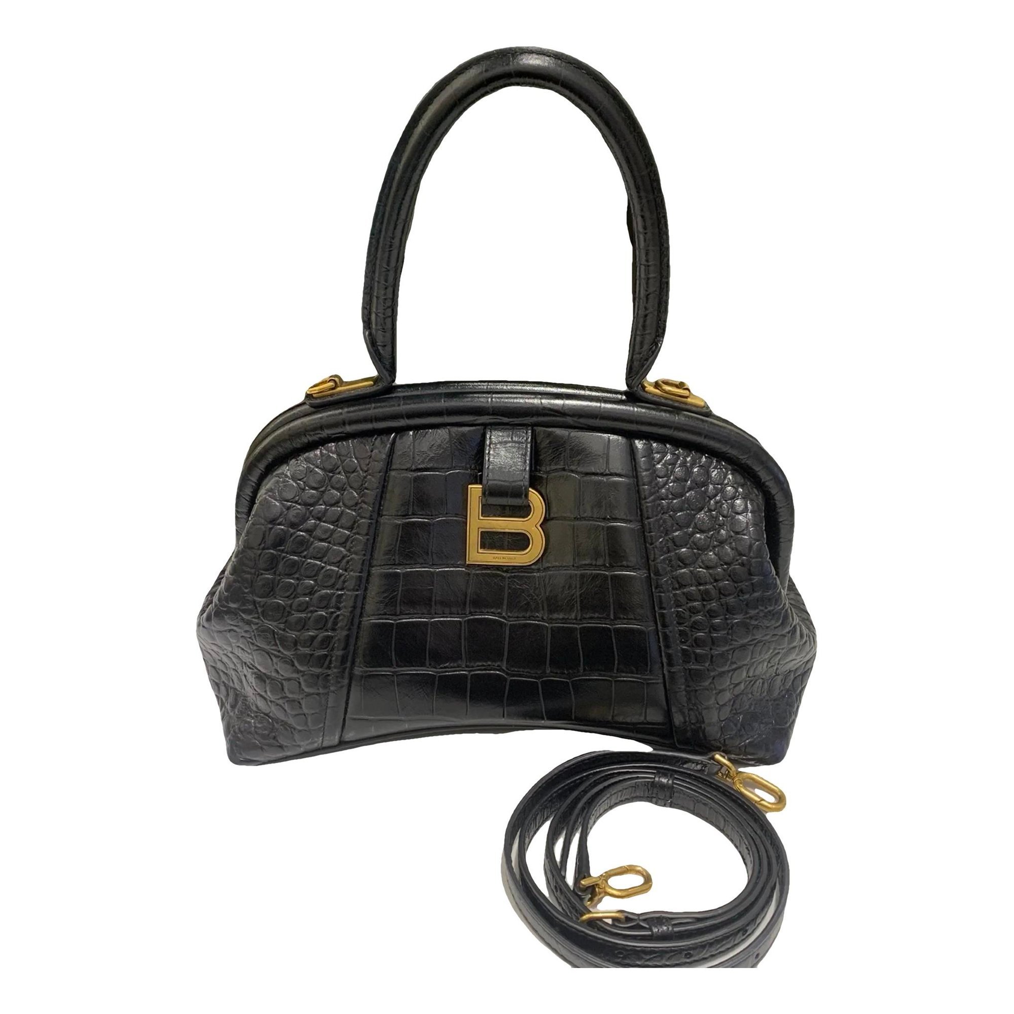 Leather crossbody bag