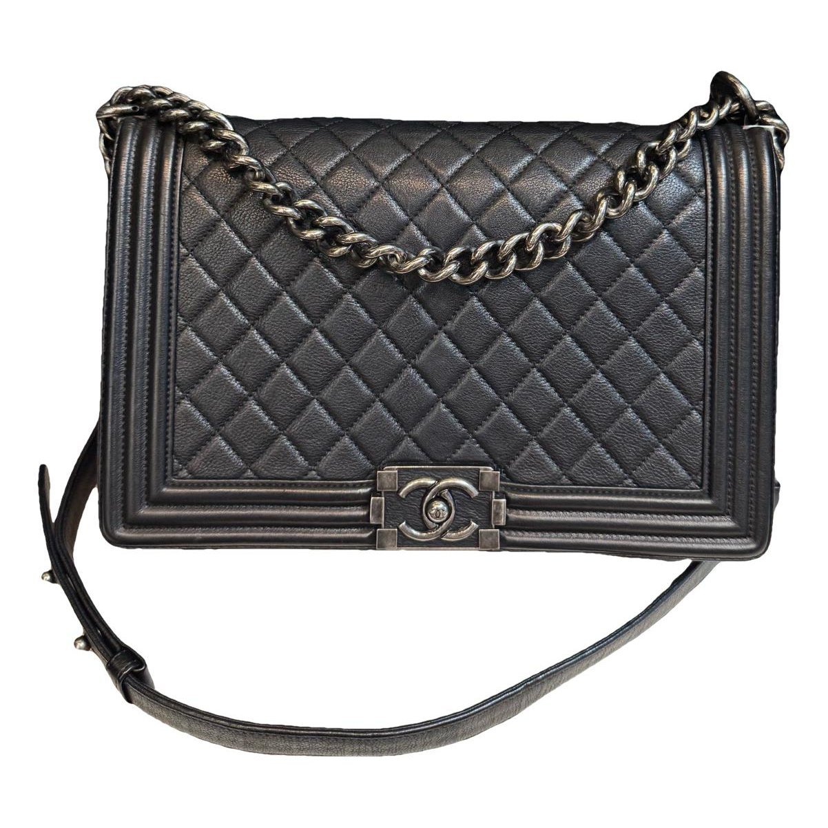 Boy leather crossbody bag
