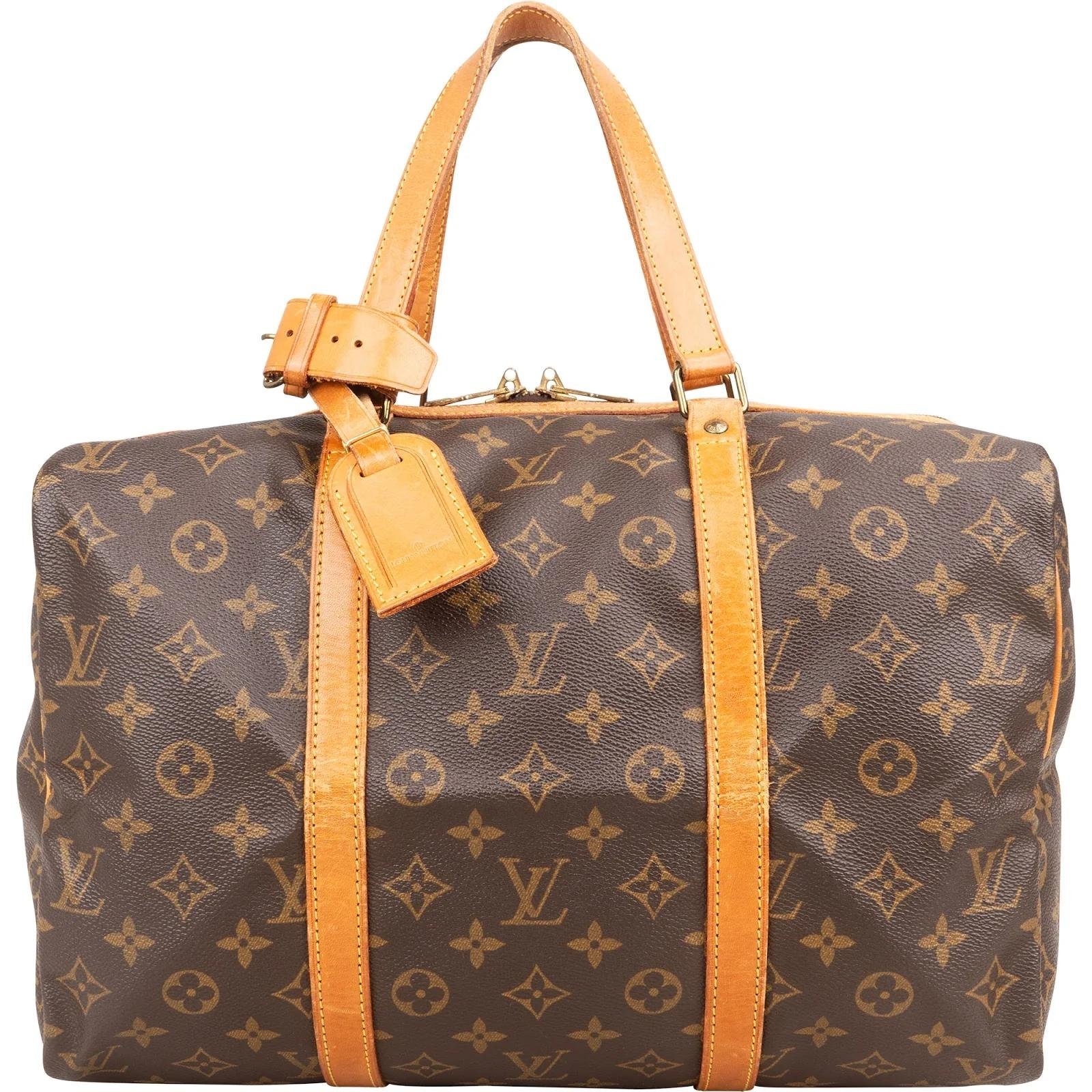 Sac souple leather handbag