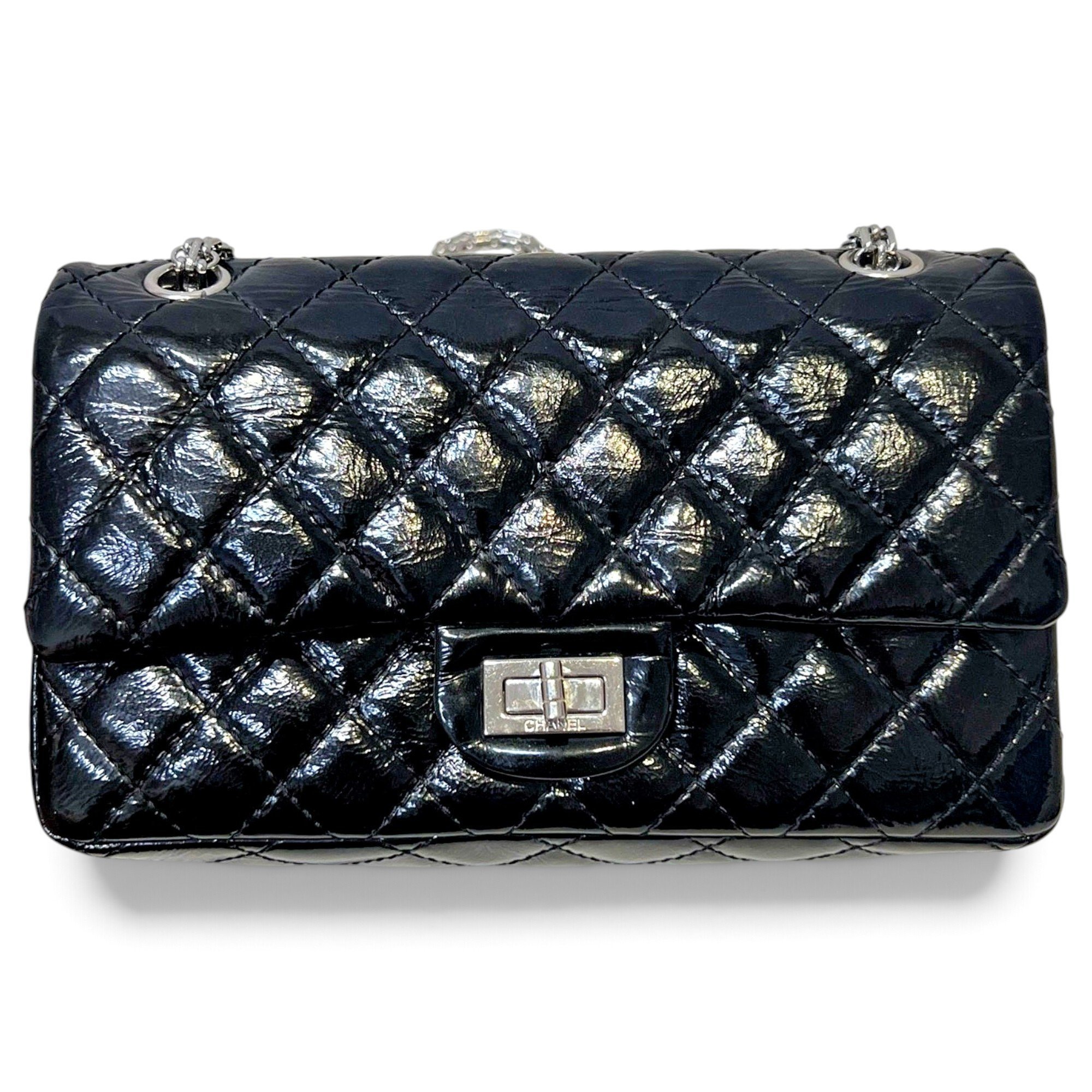 2.55 patent leather crossbody bag