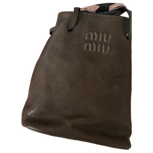 Leather crossbody bag