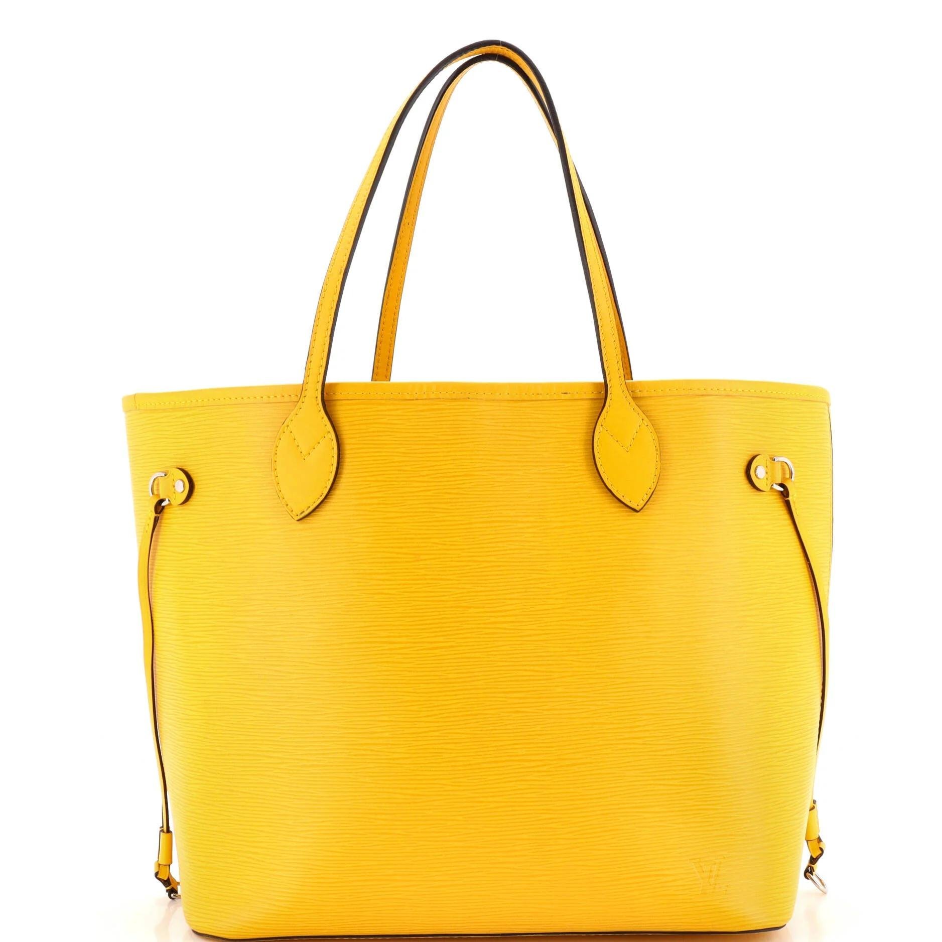 Neverfull leather tote