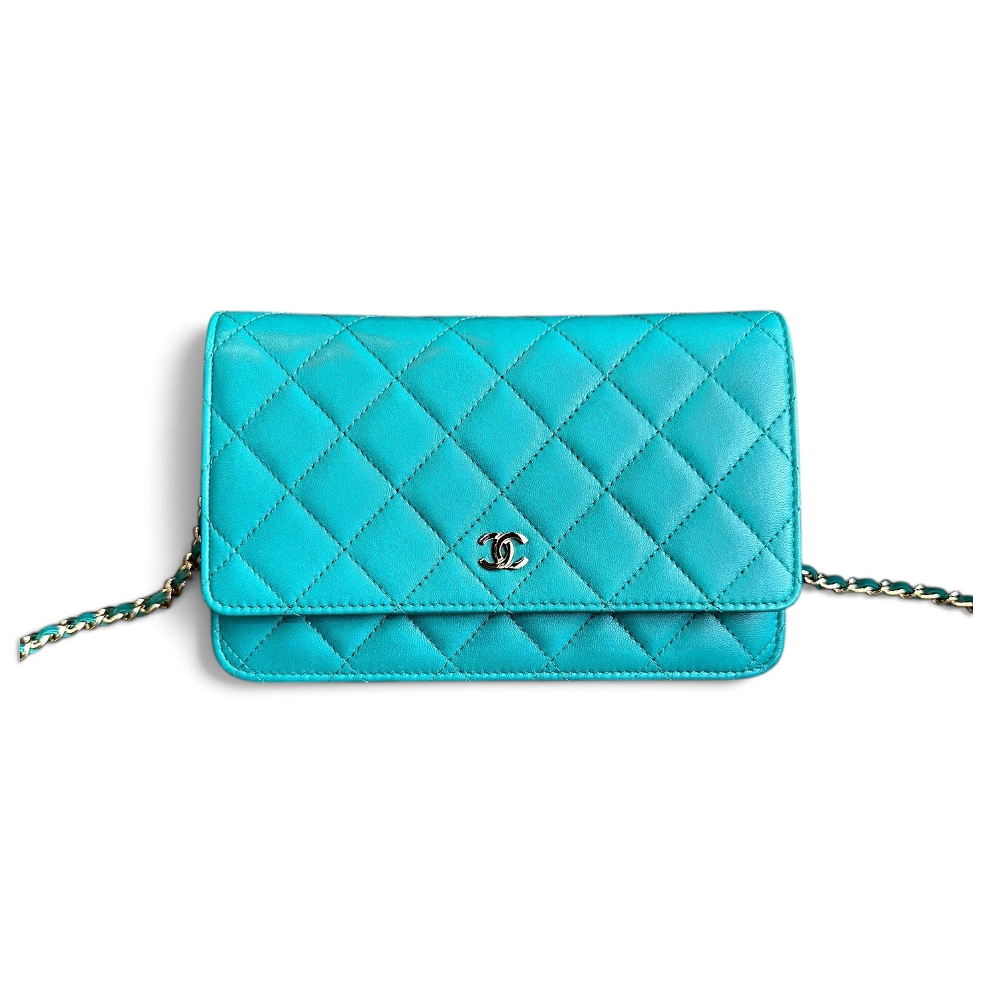 Wallet On Chain Timeless/Classique leather handbag