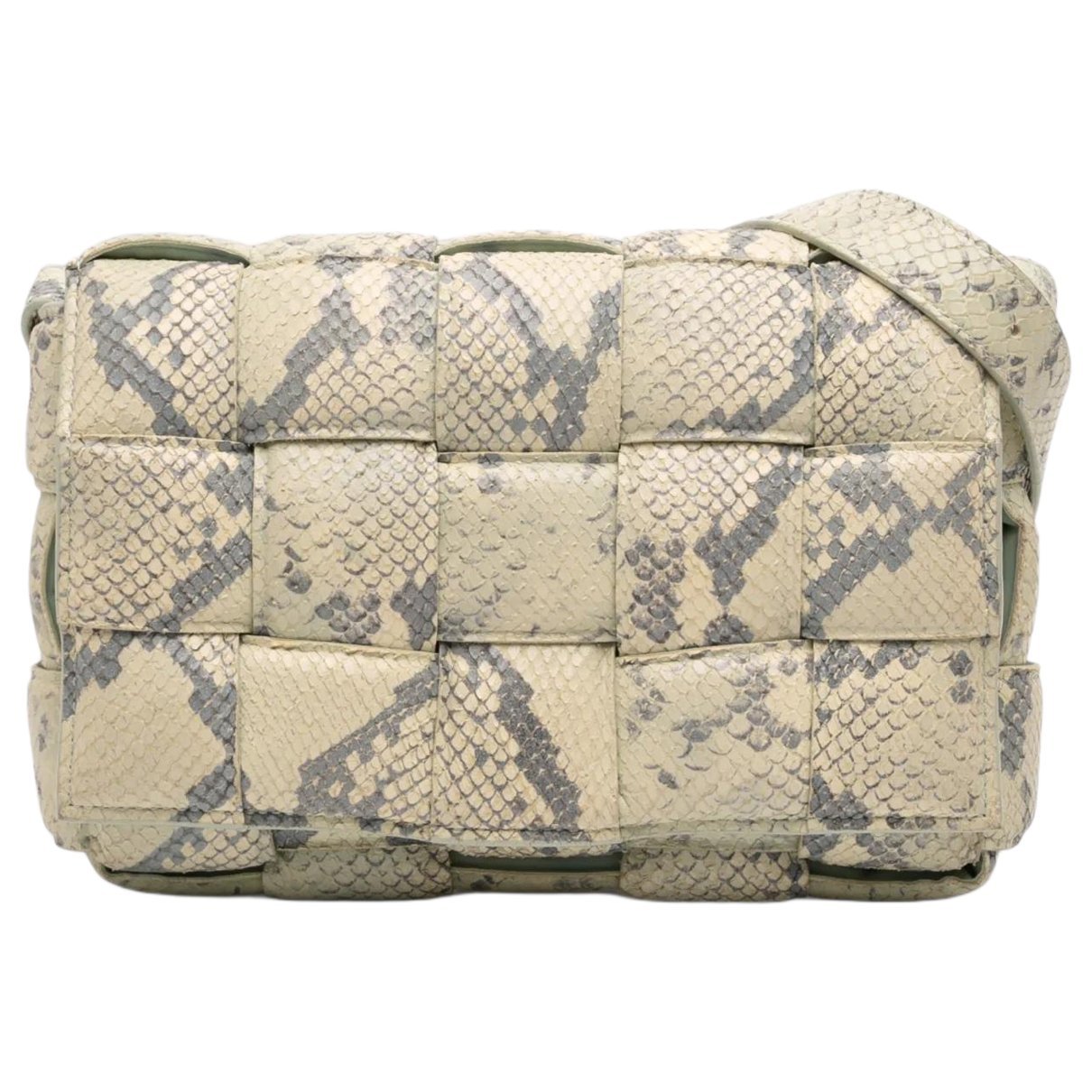 Cassette leather crossbody bag