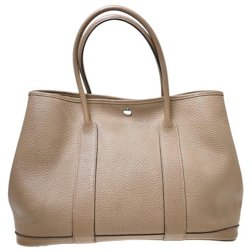 Garden Party leather handbag