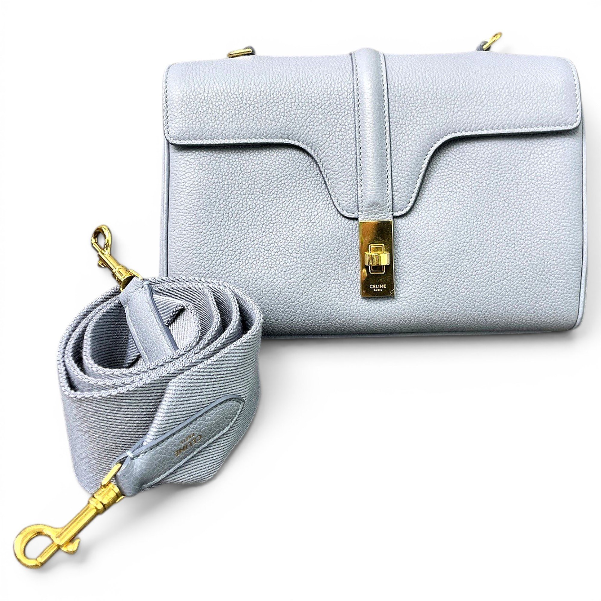 Sac 16 leather handbag