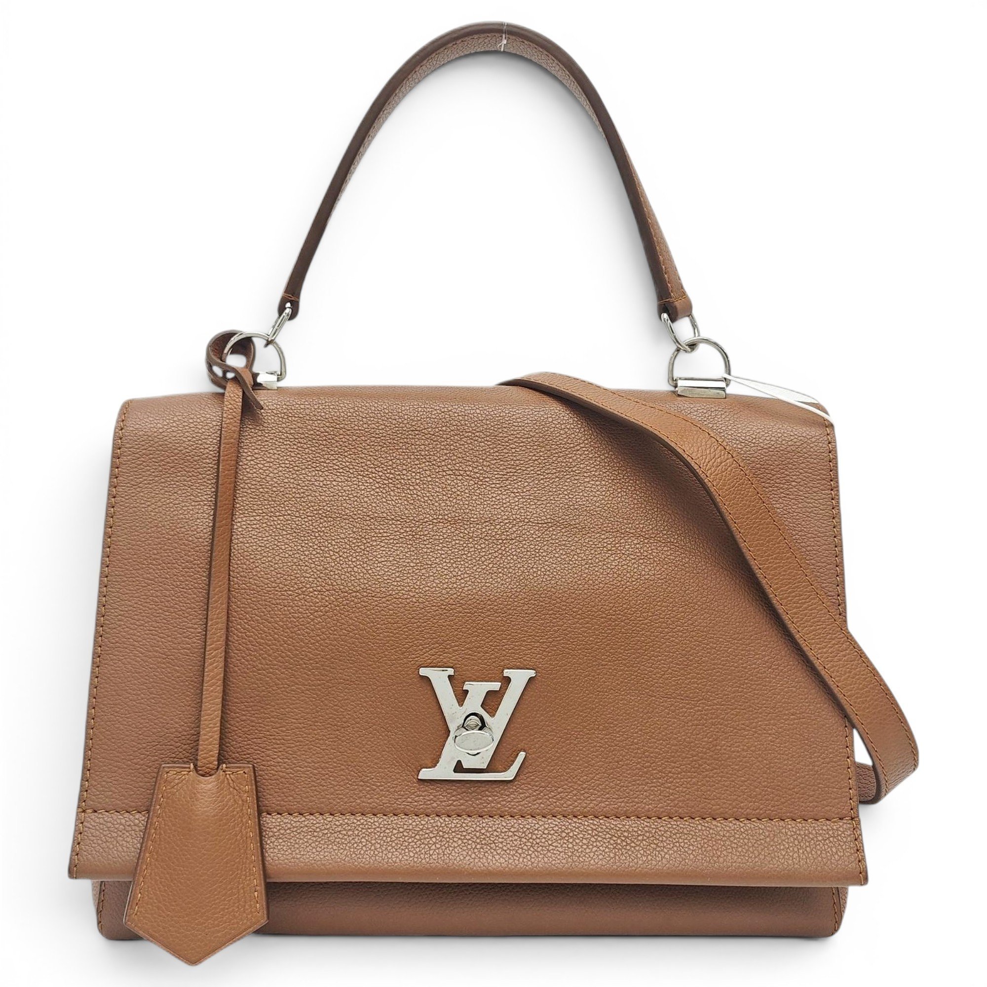 Lockme leather crossbody bag