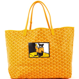 Goyard Saint Louis Tote Printed Coated Canvas GM