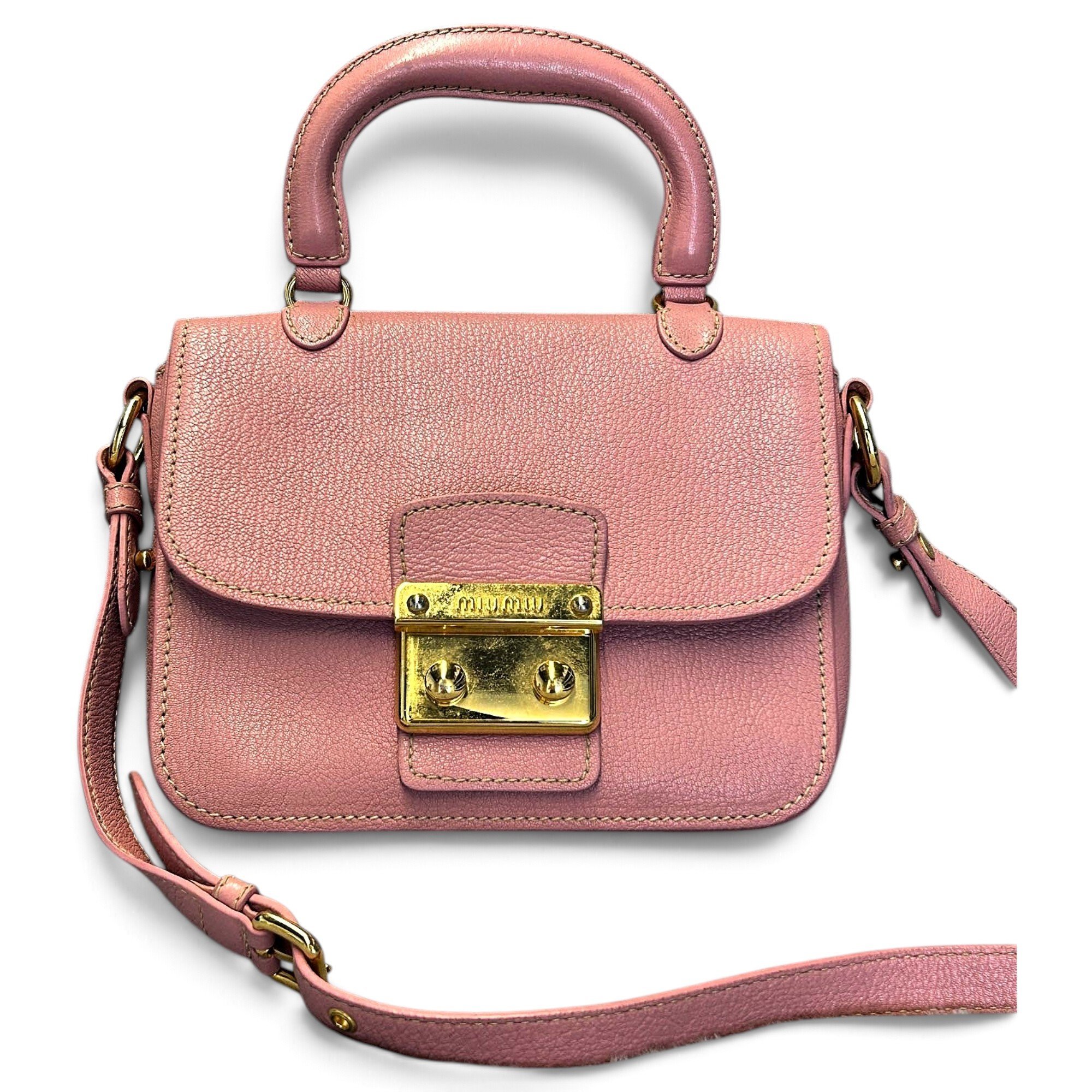 Leather crossbody bag