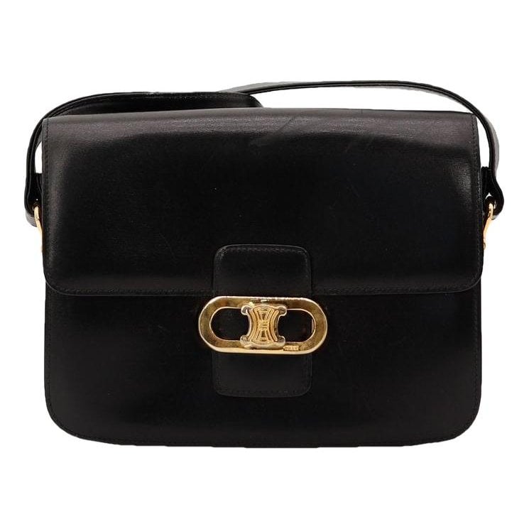 Triomphe leather handbag