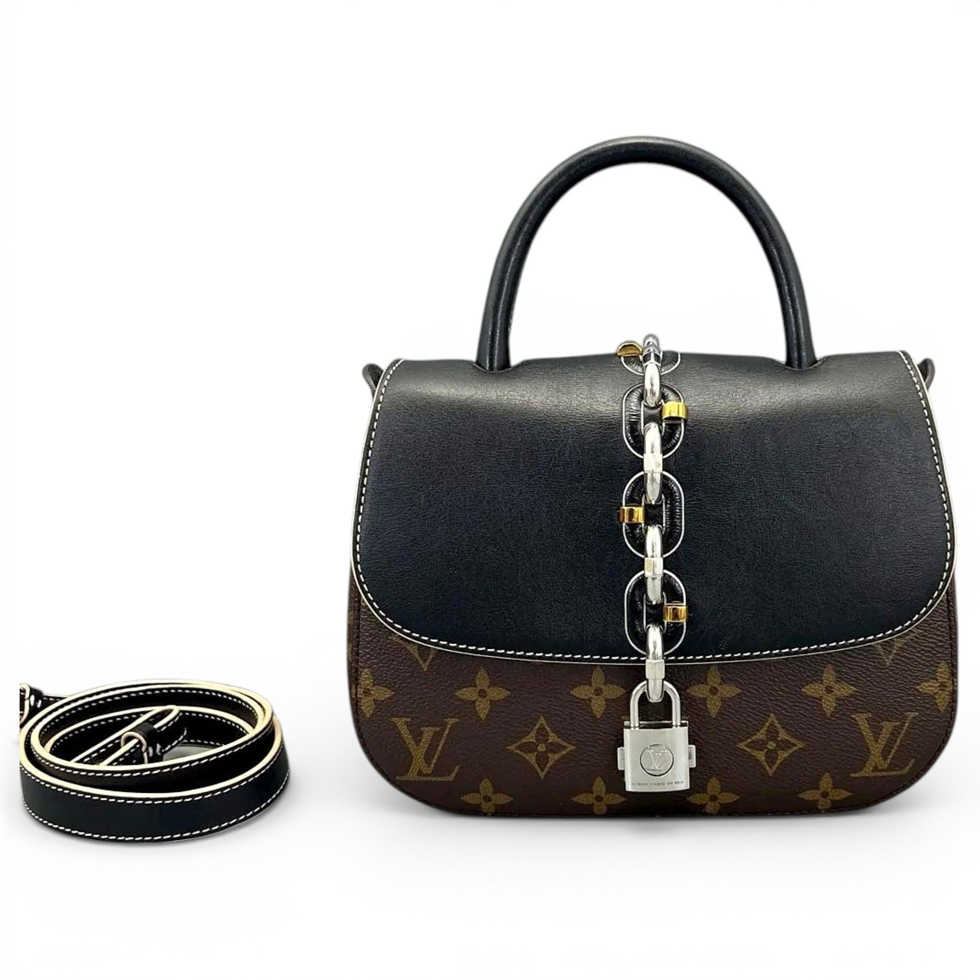 Leather crossbody bag